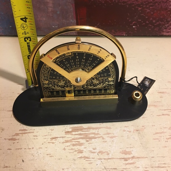 Damasquinado Toledo in Gold 24 Carat Made in Spain Calendar - Picture 11 of 15